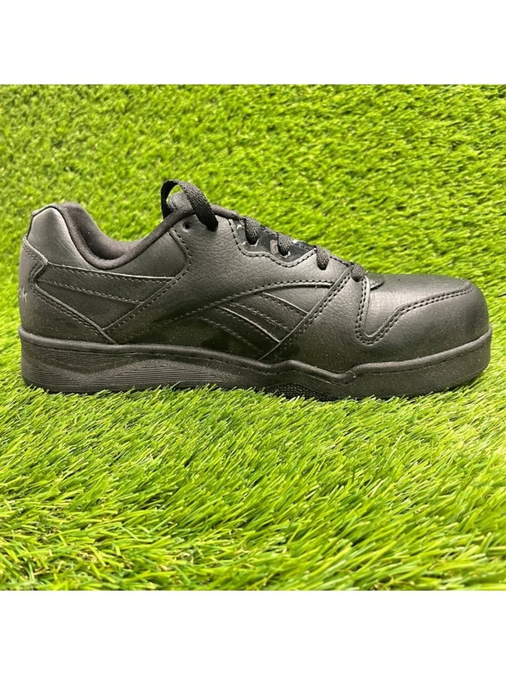 Reebok BB4500 Low Womens Size 9 Mens 7 Black Composite Toe Safety Work Shoes